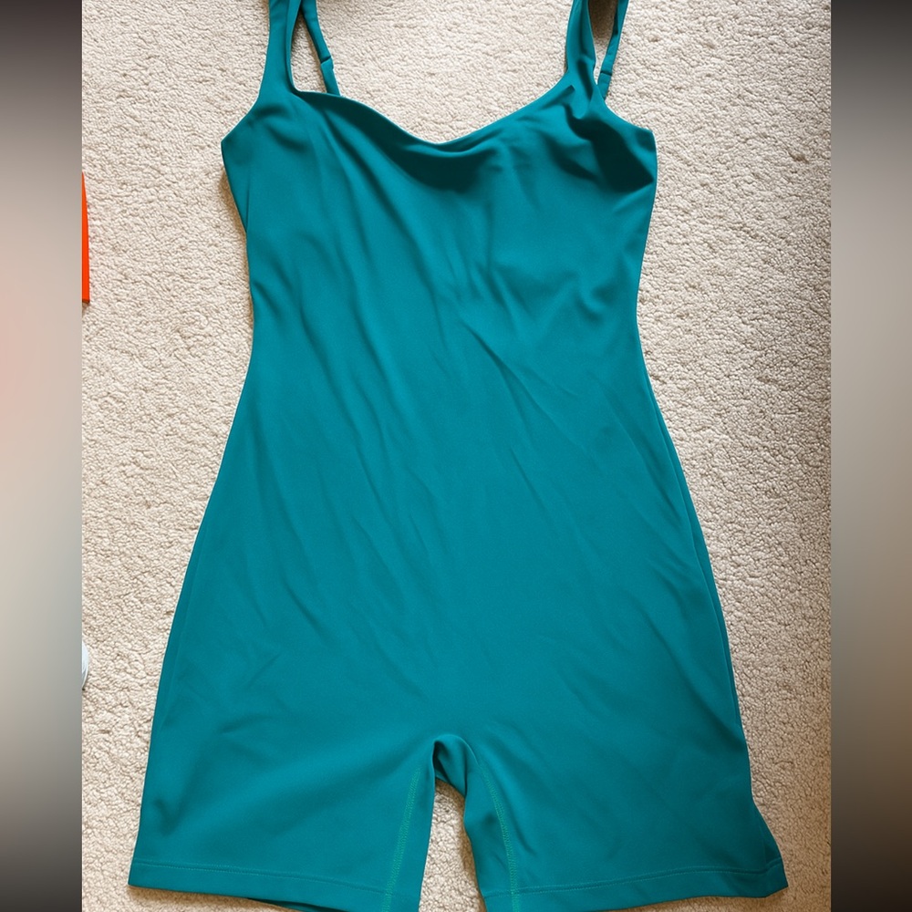 Turquoise Workout or Daily use Jumpsuit